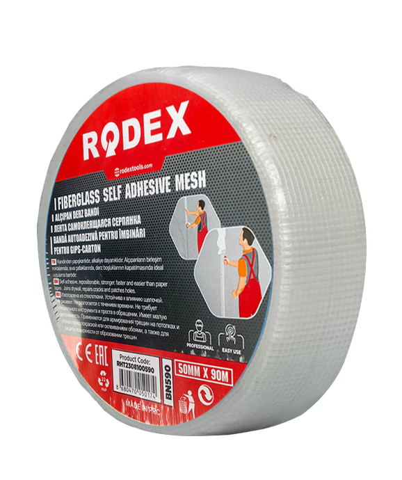 RODEX DERZ BANDI KENDİNDEN YAPIŞKANLI 50 MMX90 MT